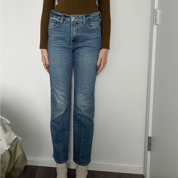 Lucky Brand cropped straight jean - Picture 1 of 2